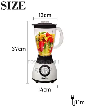 Photo - 1.5littre 2 in 1sonifer Juicer