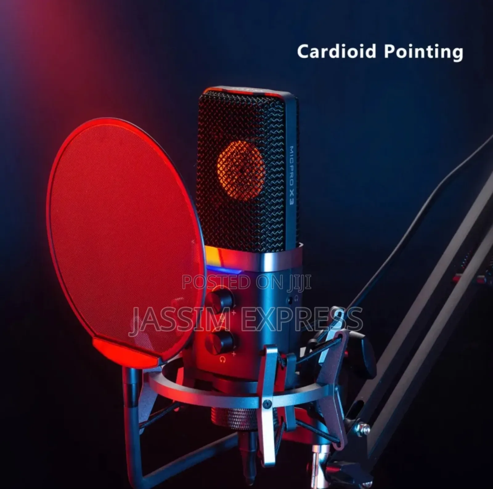 Original Yanmai Professional Cardioid Studio Microphone
With Boom Arm