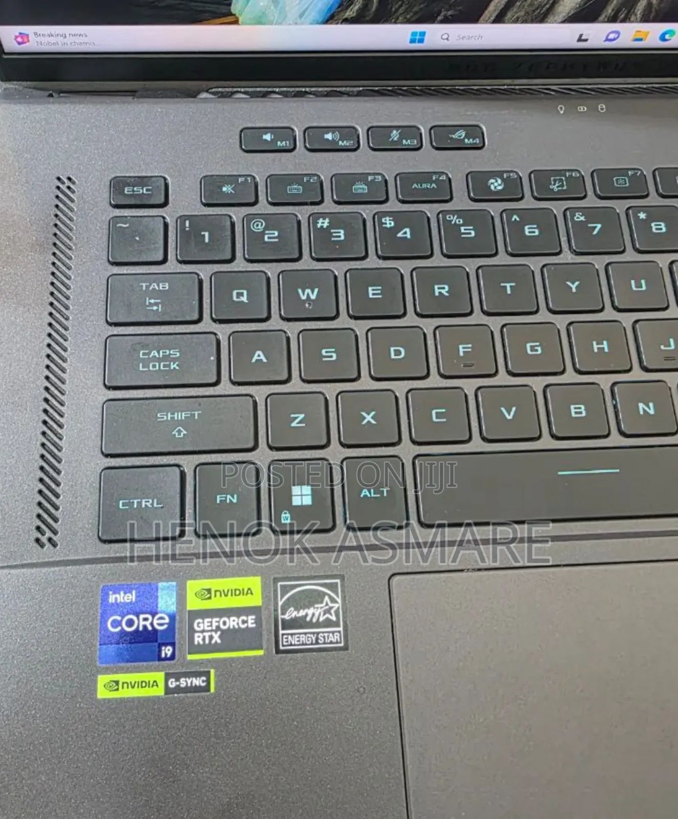 New Laptop Asus ROG Strix G16 G614 16GB Intel Core I9 SSD 512GB