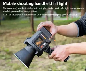 60 Watt የሆነ በእጅ መያዝ የሚችል Handheld Professional Studio Light