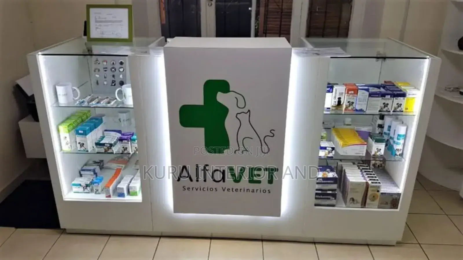 Display Phone or Cosmetic Showcase 170cm Width 110cm Height X 50cm