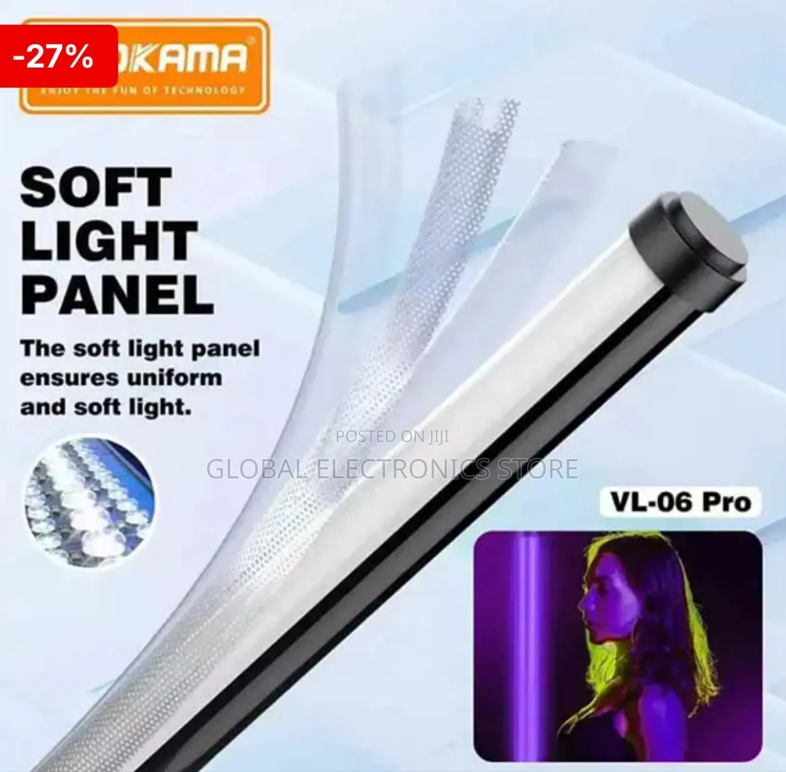 Pro Portable RGB Handheld Stick Light for Creators Events