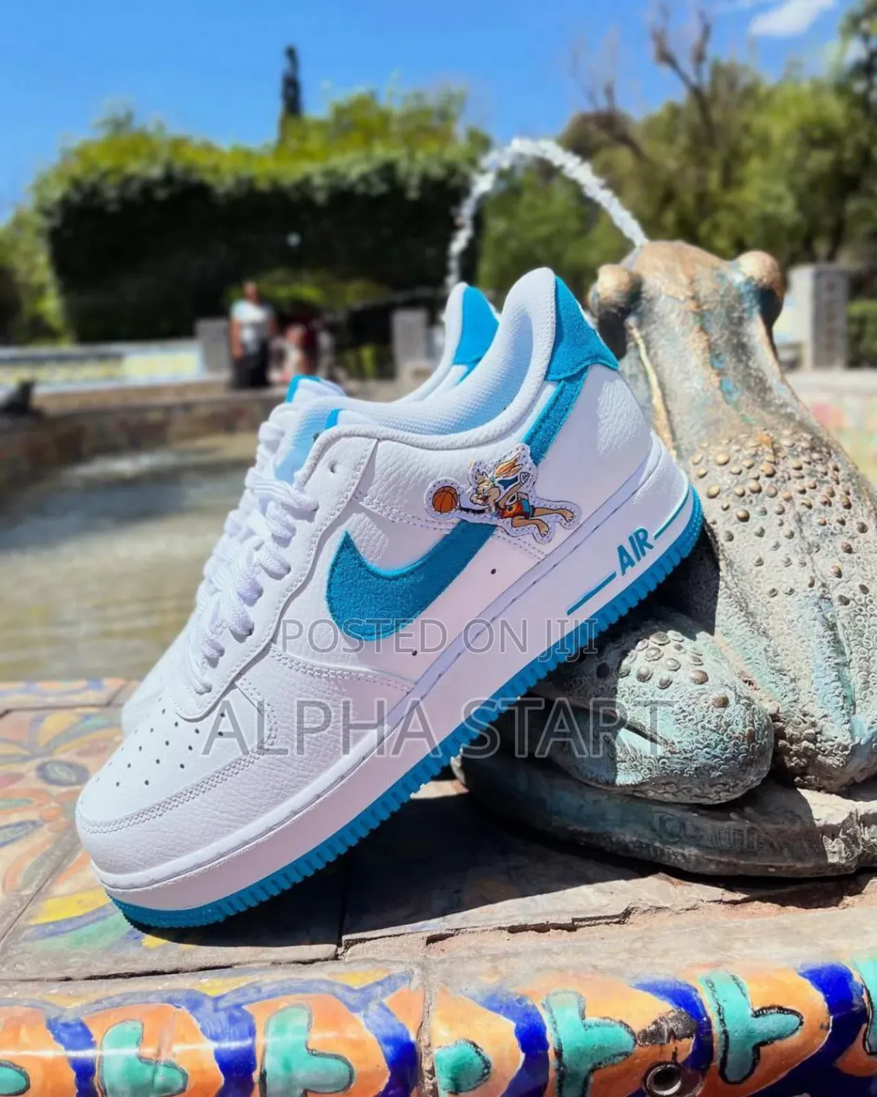 Nike Air Force Basketball Blue Black High Master Quality Shoes for You