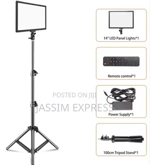 4 Watt High Power Led 14 Inch Panel Light With 2 Meter Stand