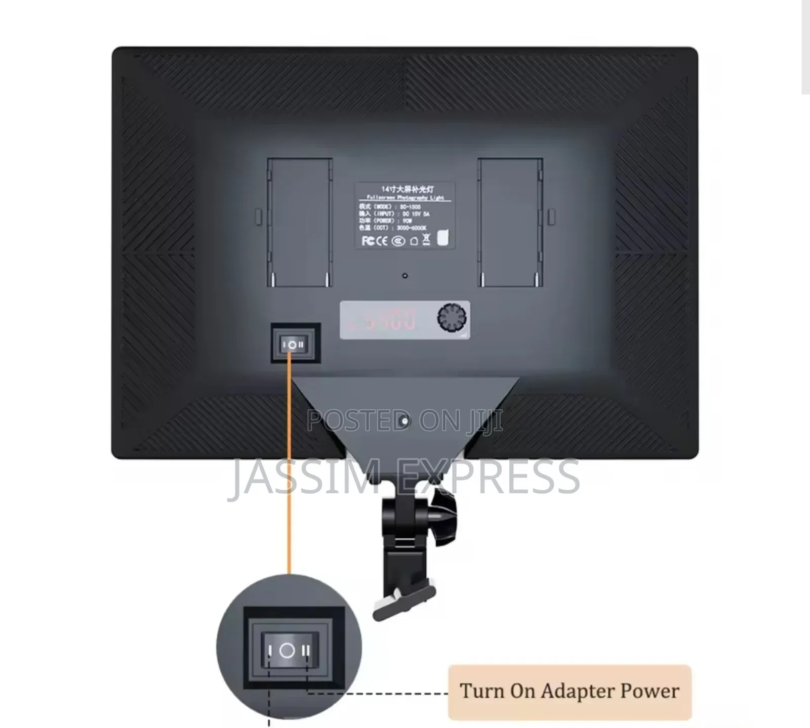 4 Watt High Power Led 14 Inch Panel Light With 2 Meter Stand