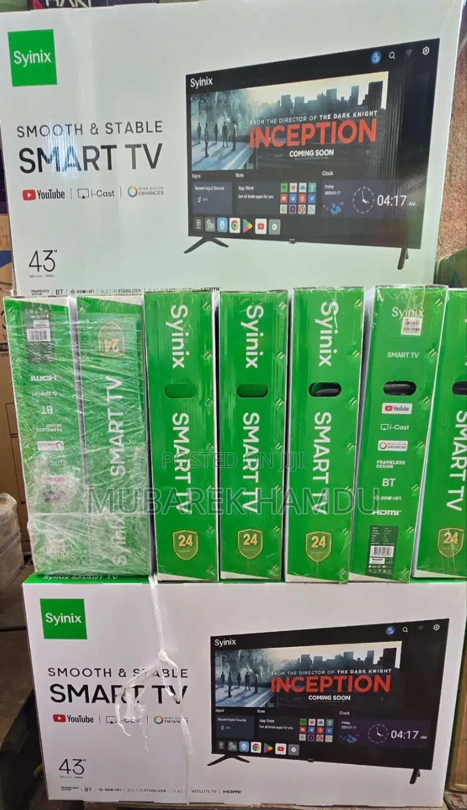 Synix Televison 43" Inch