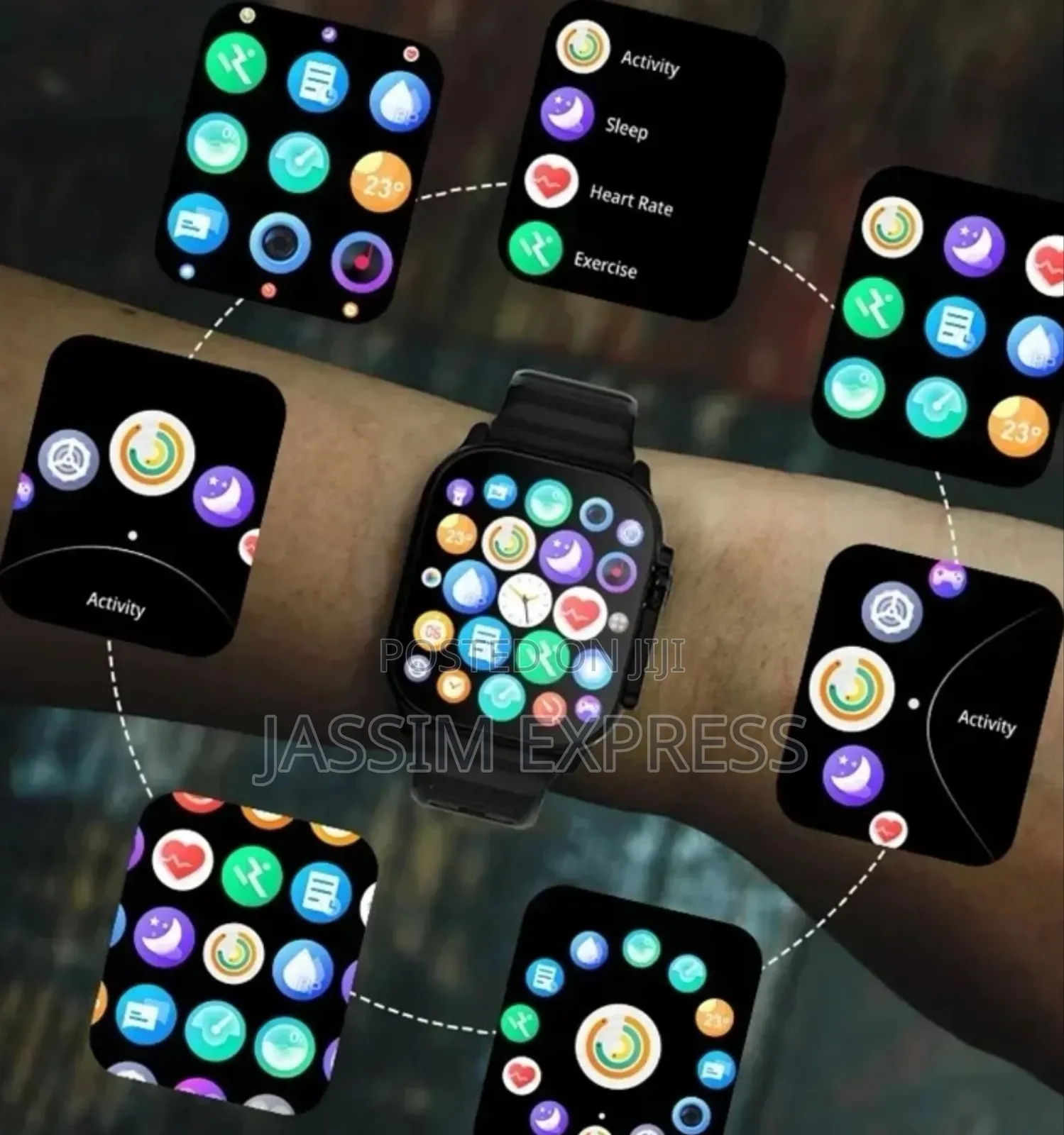 Ultra 3 Smart Watch For Men Women 2.3” Full Touch Screen 2025 Model