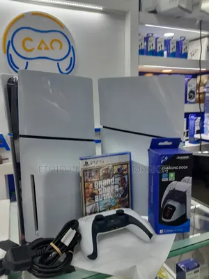 Playstation 5 Slim Console and Cd