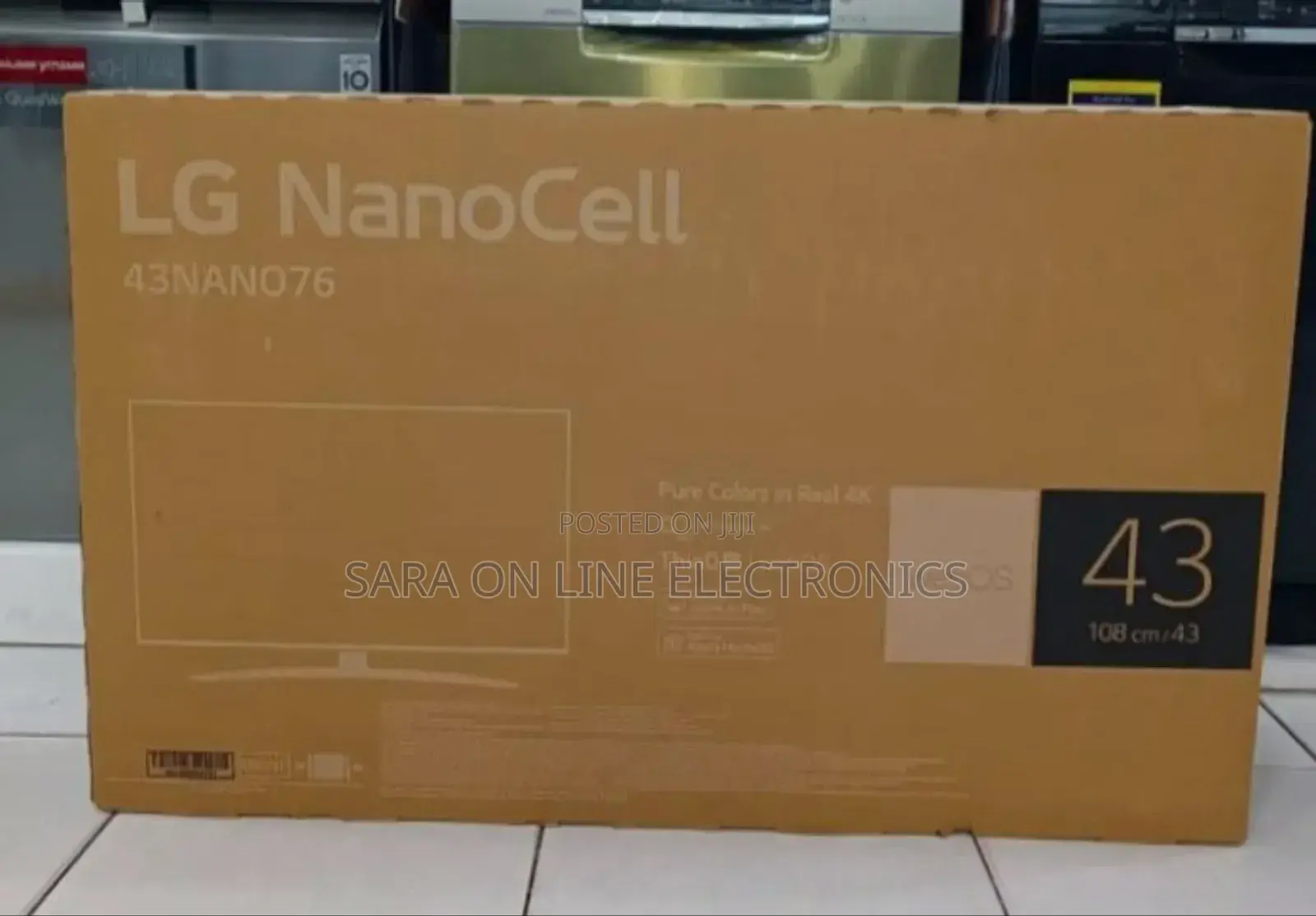 Lg 43" Nano Cell New 2025 Model Free Delivery