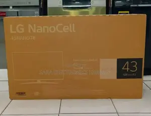 Lg 43" Nano Cell New 2025 Model Free Delivery
