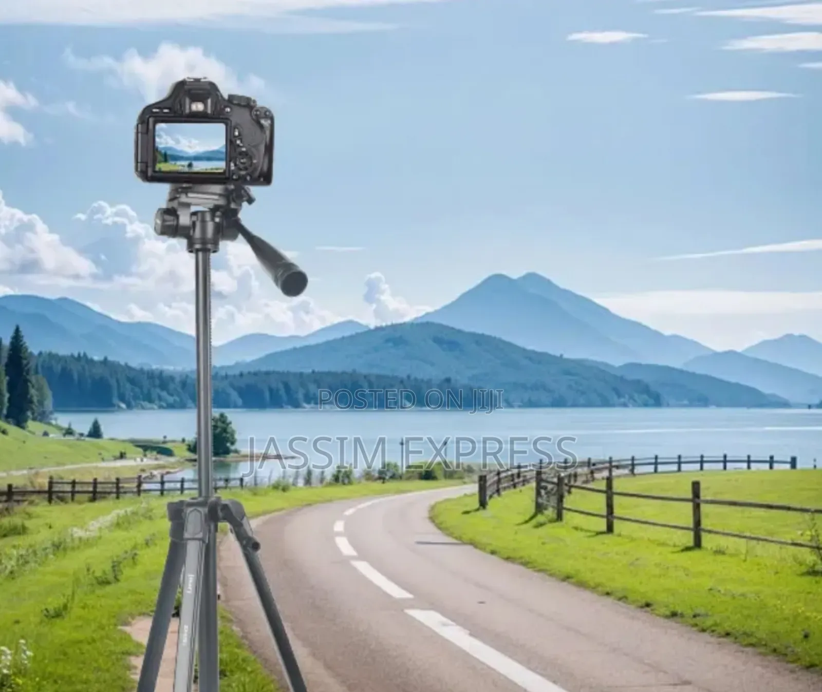 Jmary Heavy Duty Tripod for Phone and Camera (Max 1.7m and 3kg)