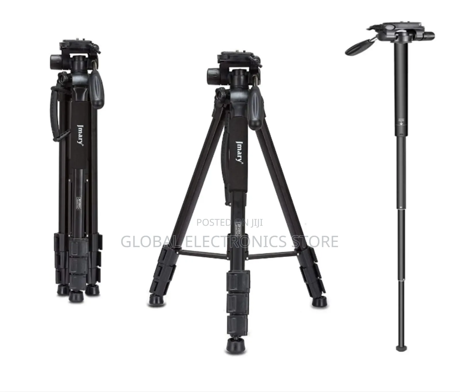Jmary Super Duty Professional Tripod for All DSLR Cameras(Max4kg1.75m)