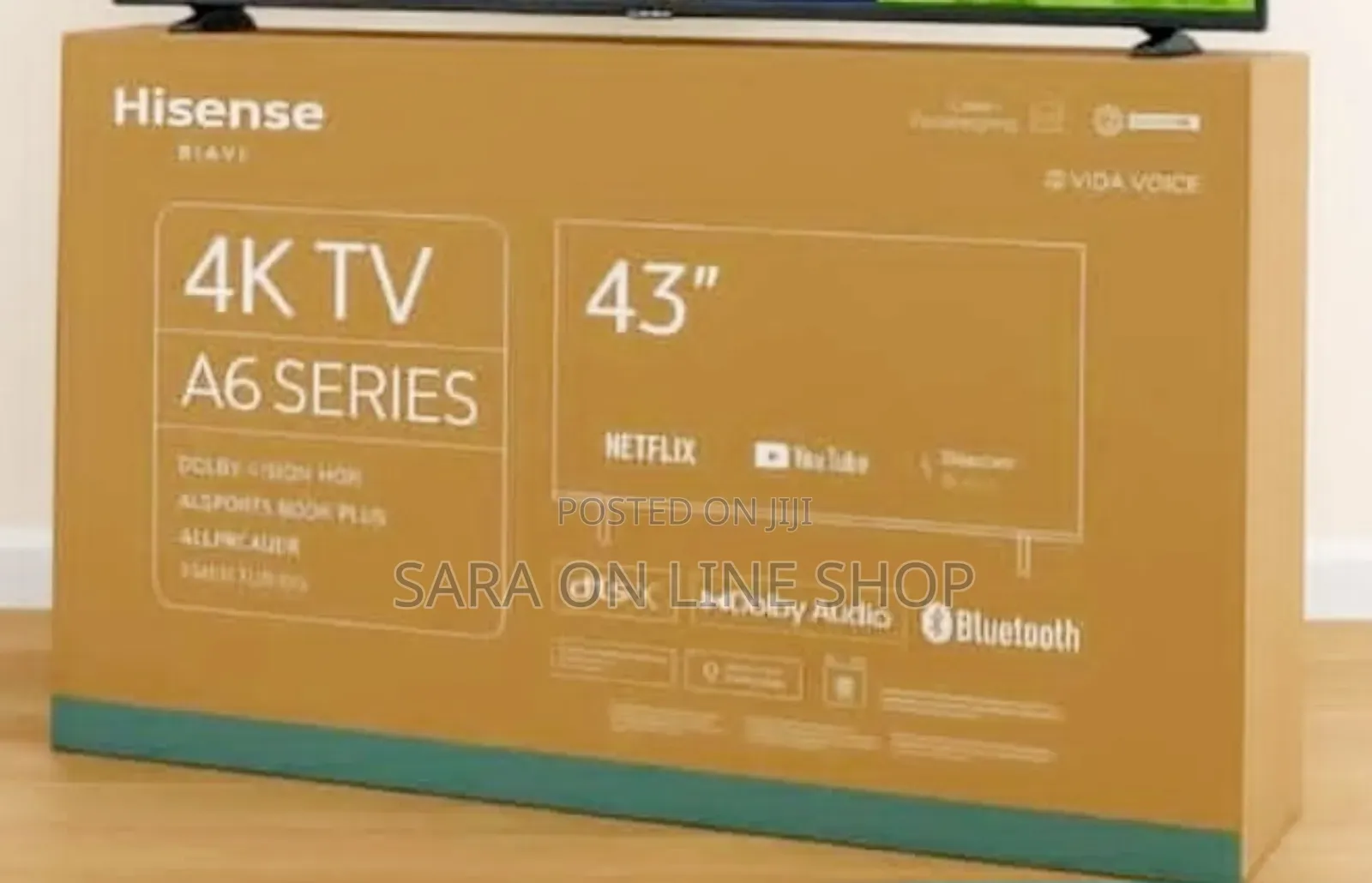 Hisence 43" A6 Series Tv