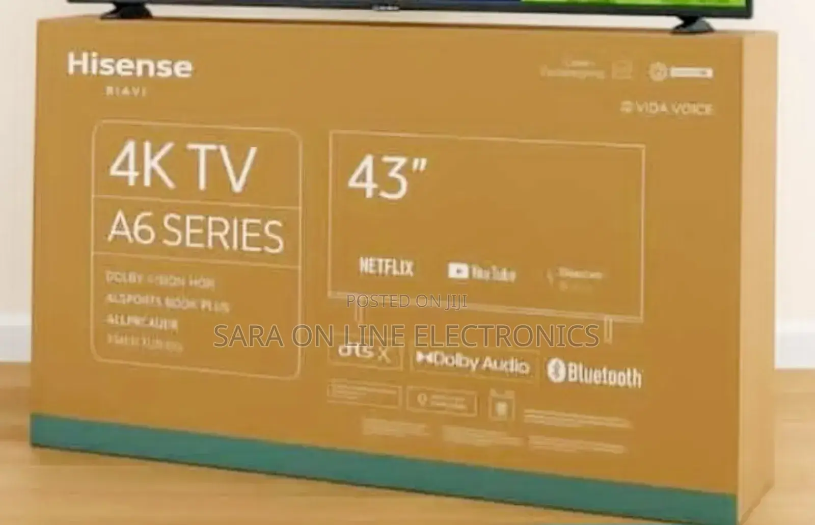 Hisence 43" A6 Series Tv