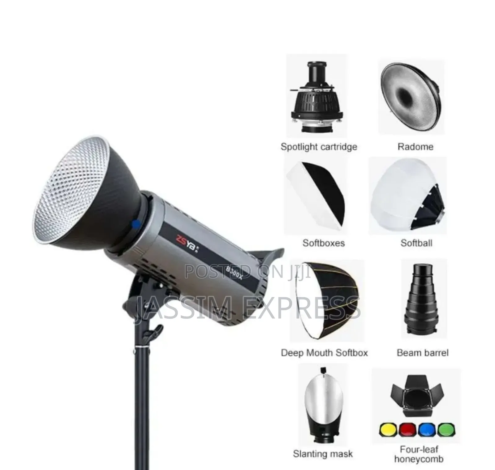 B300x 300 Watt Video Photo Led Cob Light Bi-Color Temperature