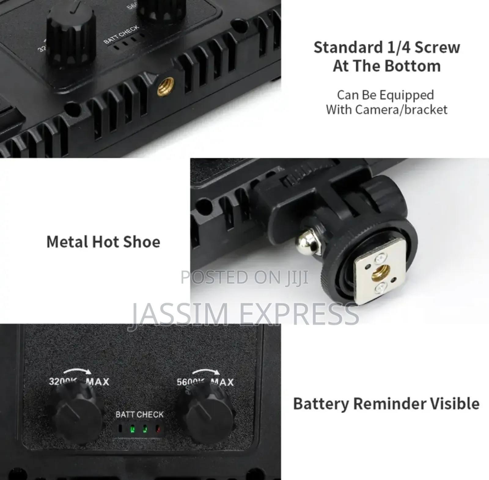 Led Video Light Panel 3200- Photography Lighting Panel on Studio