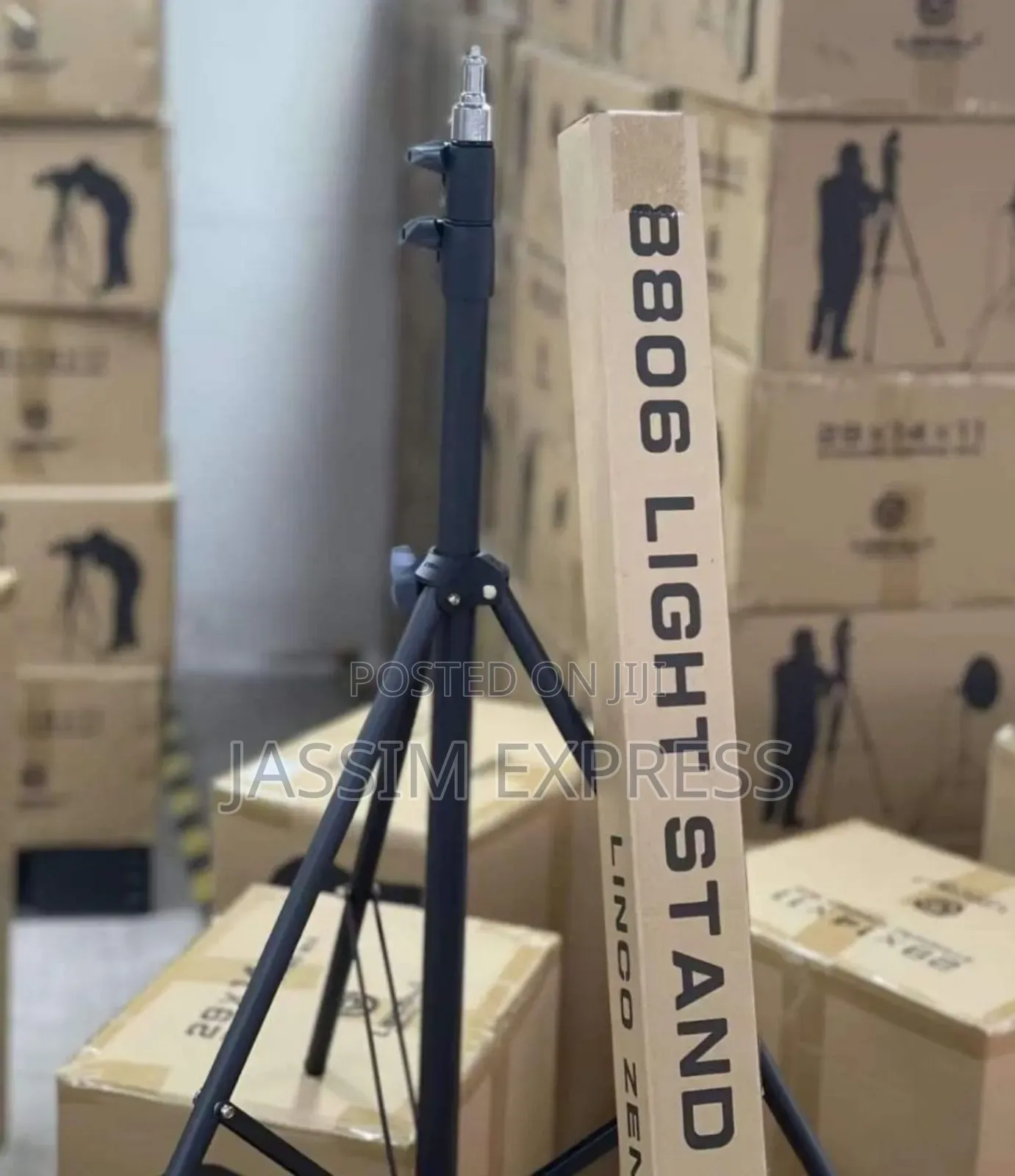 Universal Tripod Stand 2m for Lights, Cameras, Telescopes, Projectors