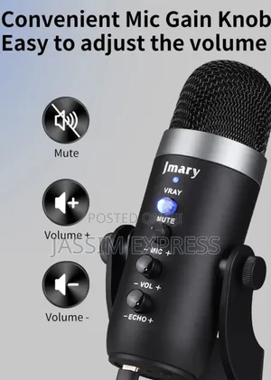 Jmary Professional Usb Hypercardioid Microphone
