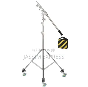 ለሁልም አይነት Lights የሚሆን Stainless Steel Lightstand Heavy Duty(Max 2.8m)