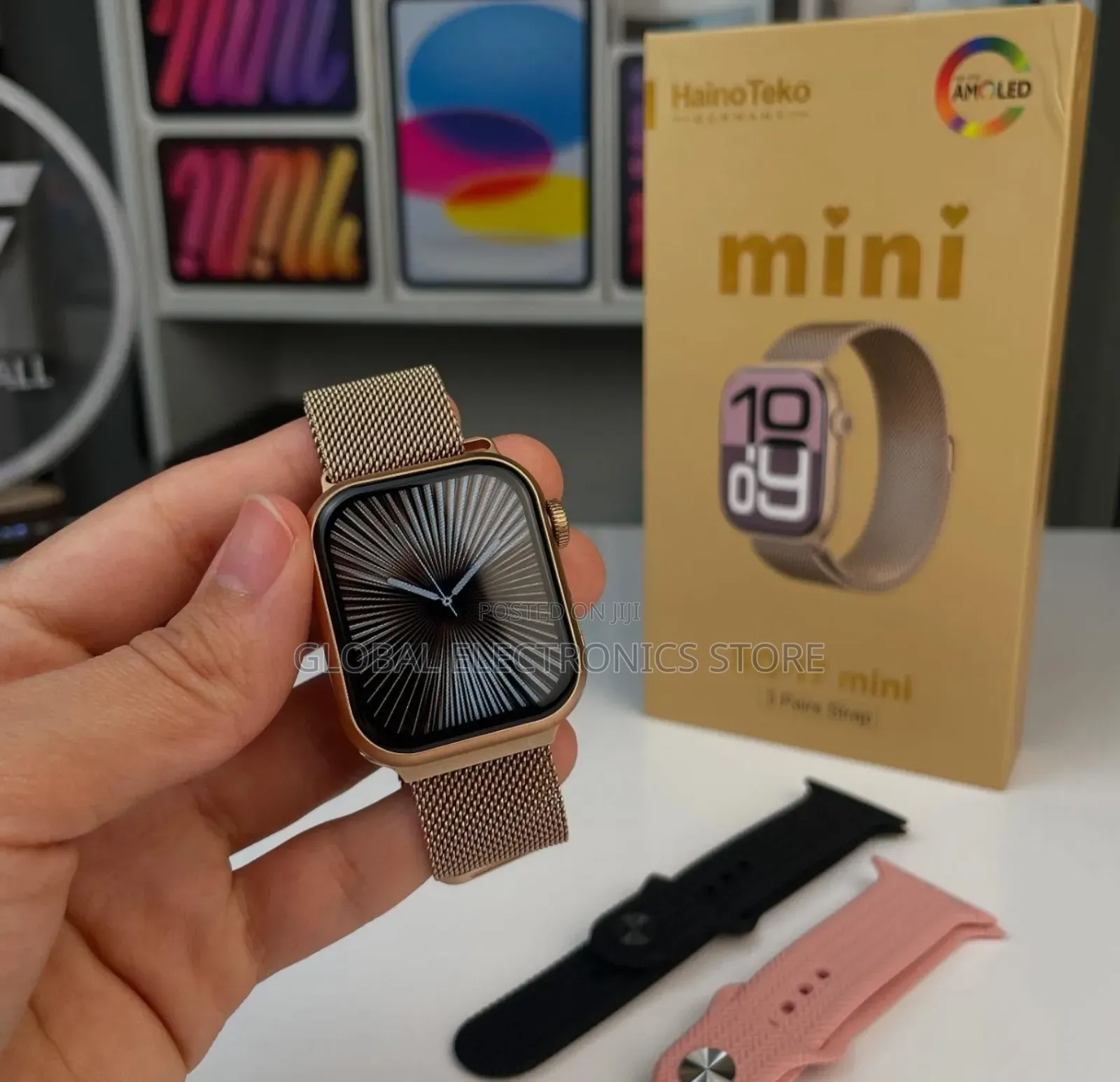 Germany Mini Ladies Smart Watch 38mm With 3 Straps