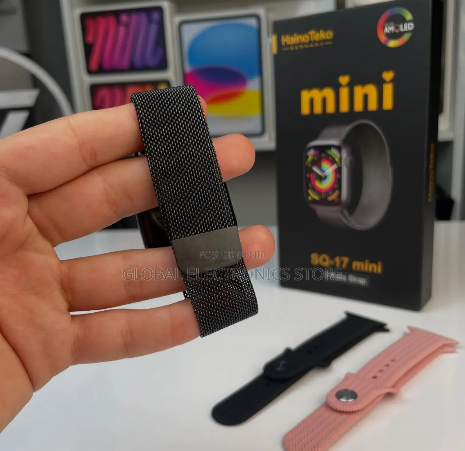 Germany Mini Ladies Smart Watch 38mm With 3 Straps