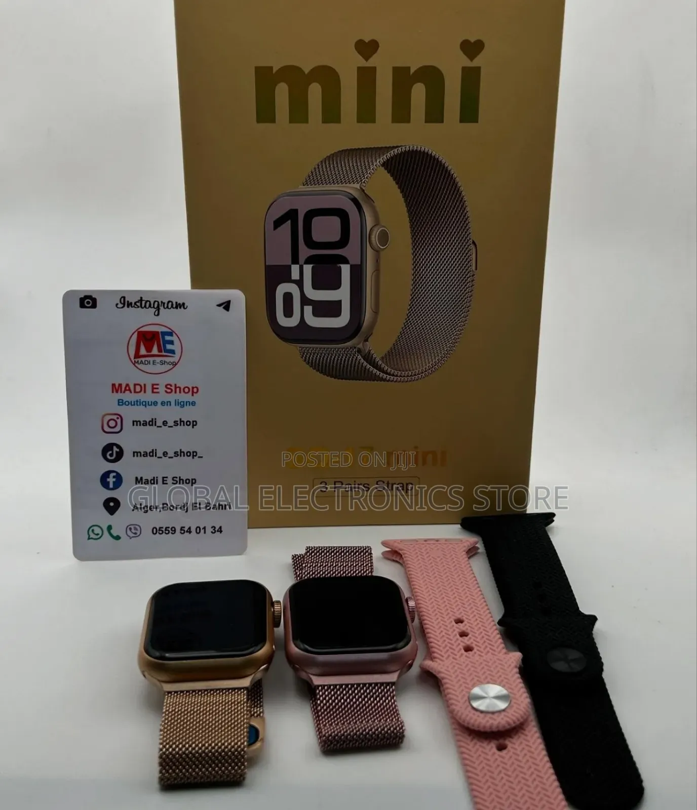 Germany Mini Ladies Smart Watch 38mm With 3 Straps