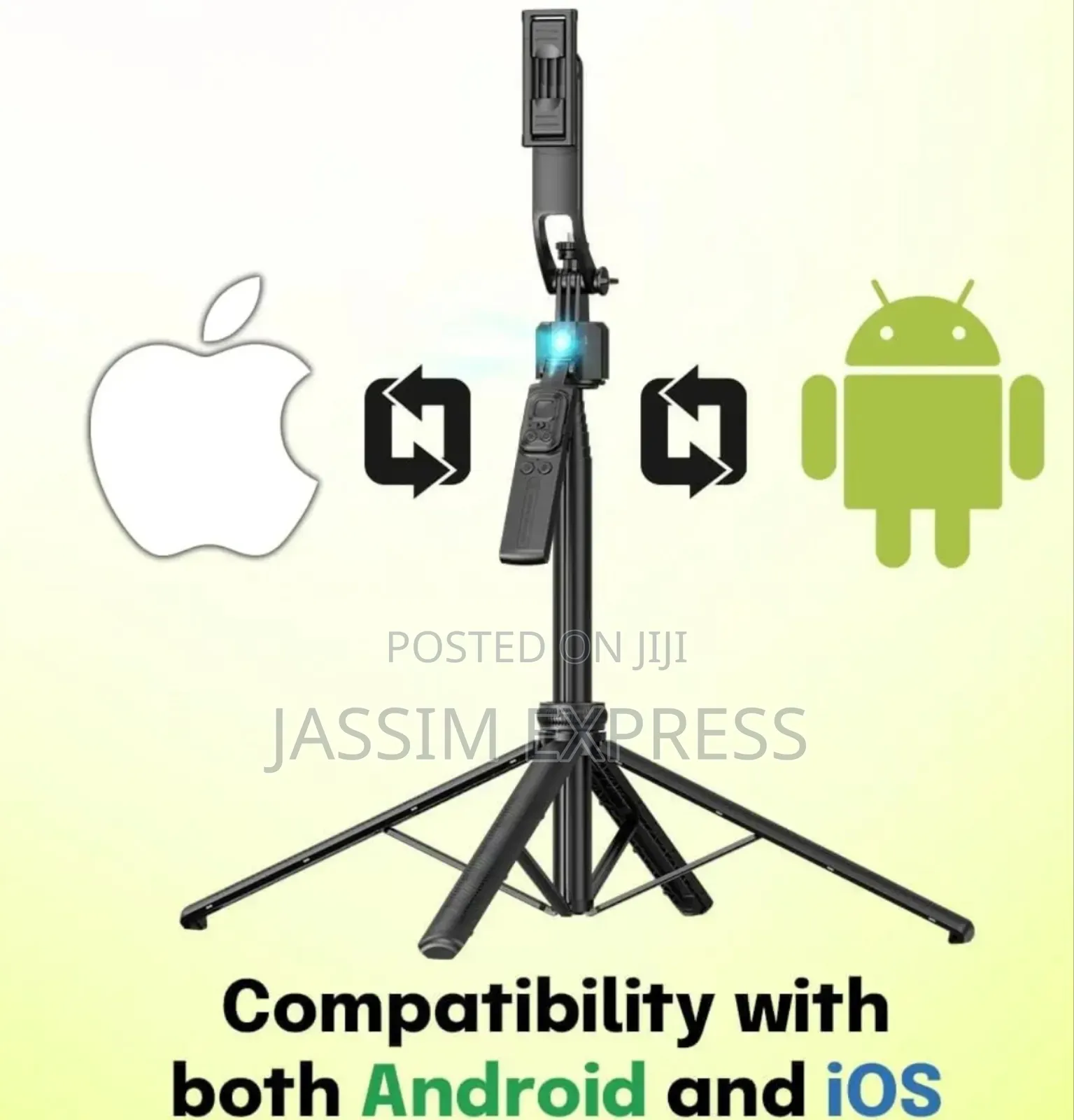 Ai Face Tracking Anti-Shake Gimbal Quadruped Tripod