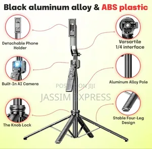 Ai Face Tracking Anti-Shake Gimbal Quadruped Tripod