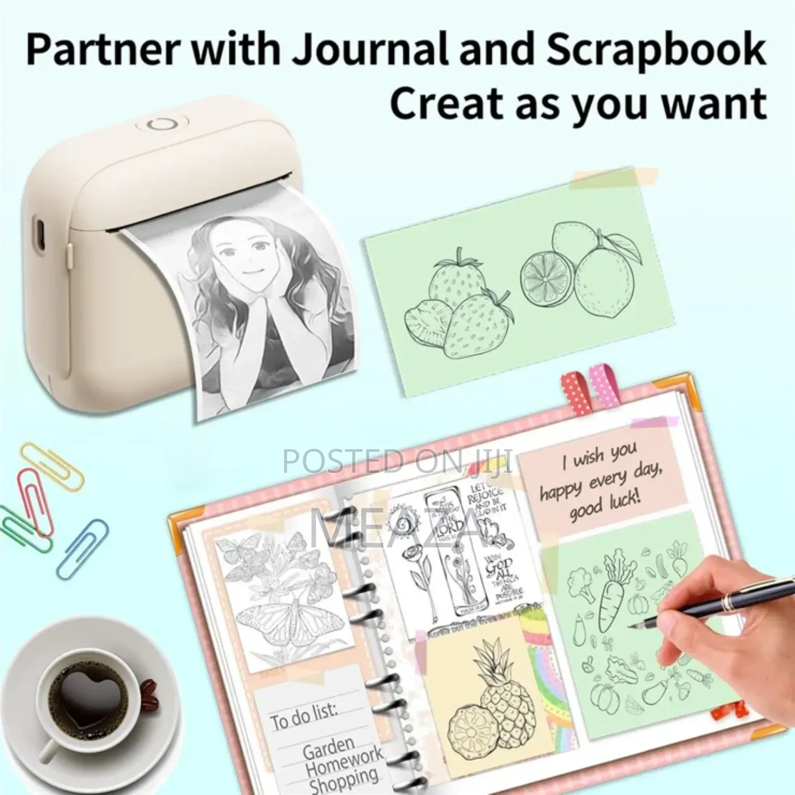 Mini Wireless Label Printer