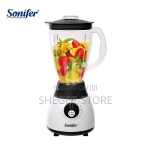 Photo - 2 in 1sonifer Juicer
( የጁስ እና የቡና መፍጪያ 300watt 1.5 ሊትር የሚይዝ የማይካ ጆግ
)