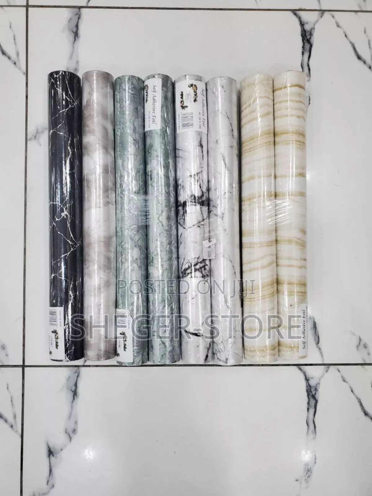 Marble Pattern Self Adhesive Wall Sticker የቤትውን ውበት አንድ ደረጃ ከፍ የሚያደርግ