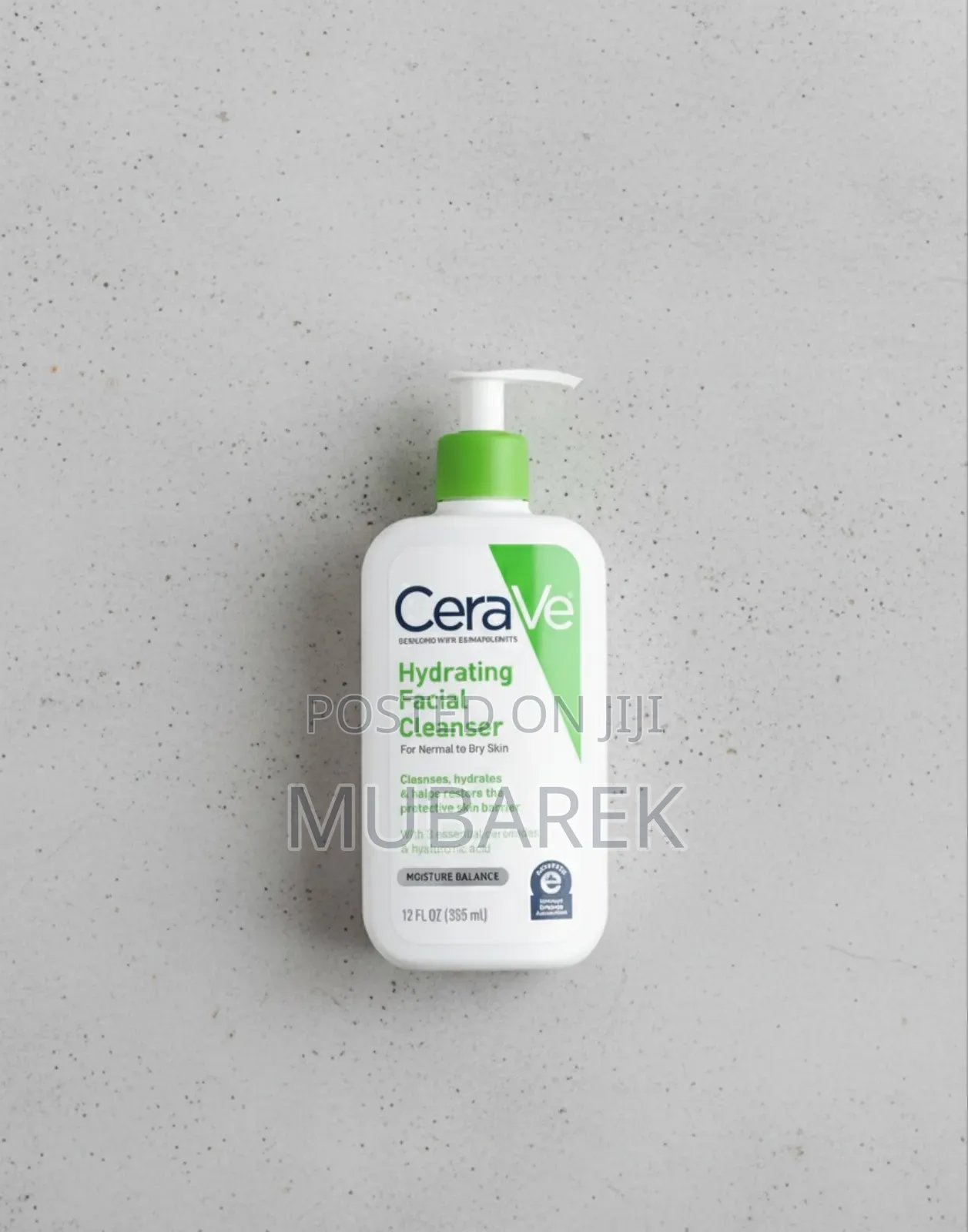 Cerave Hydrating Cleanser: Soap-Free Face Wash