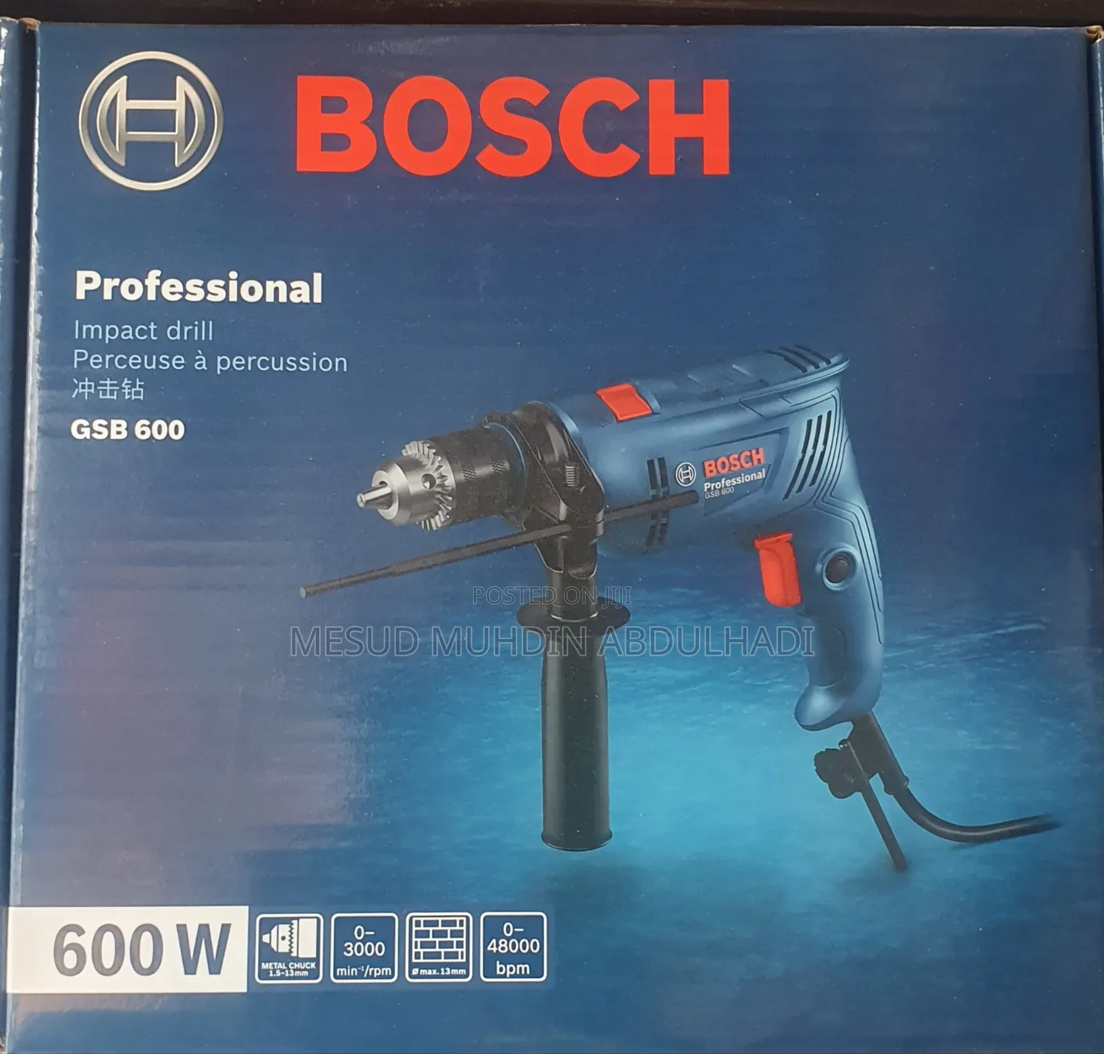 Bosch Impact Drill 600w