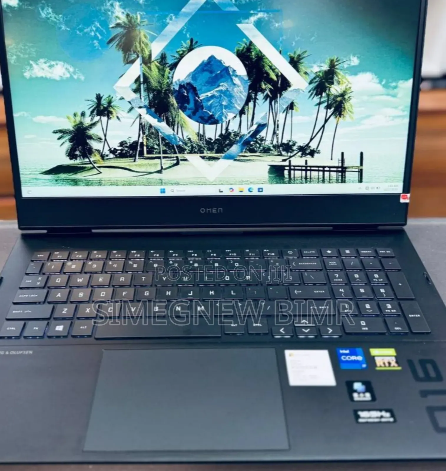 New Laptop HP Omen 16 16GB Intel Core I7 SSD 512GB