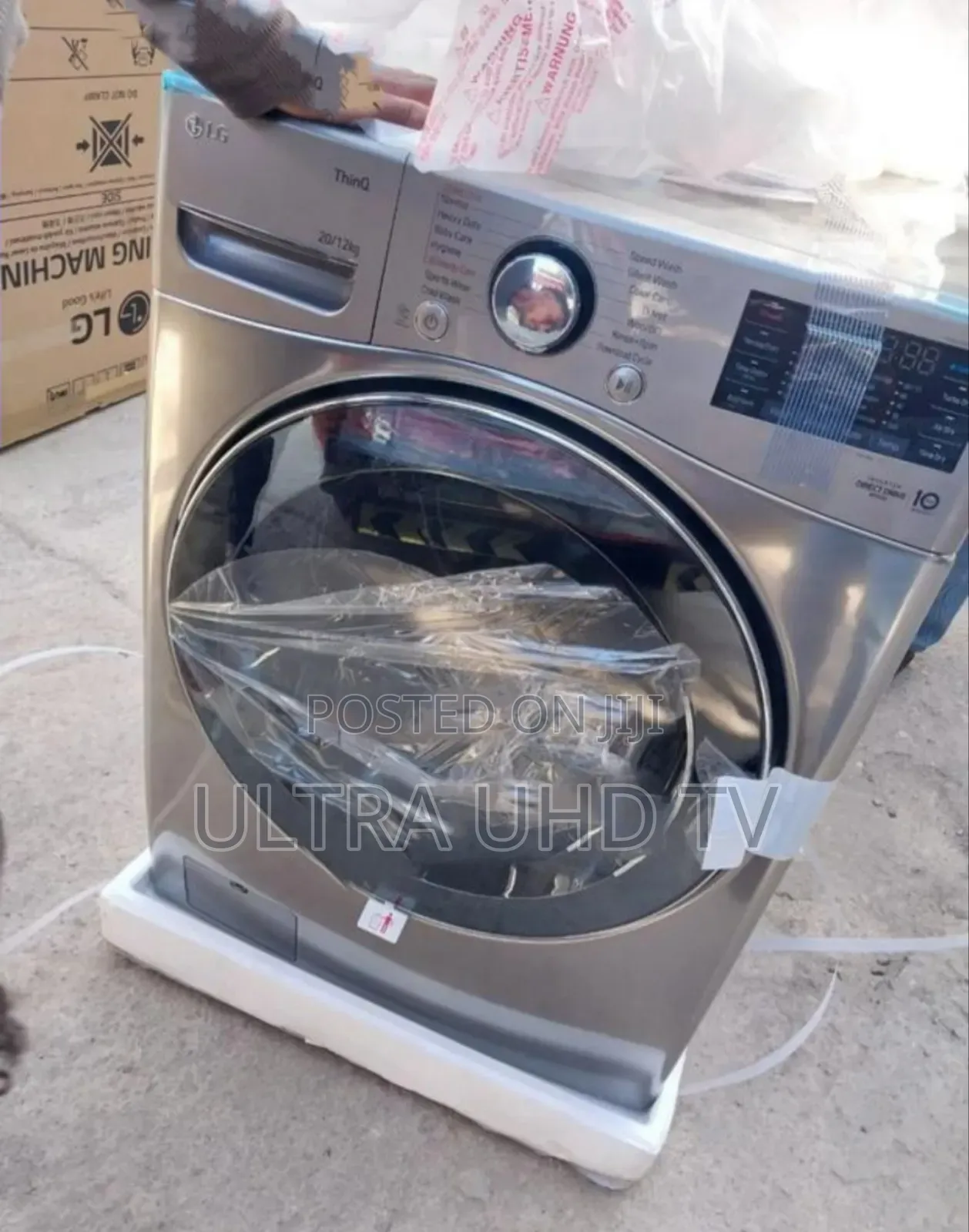 Lg Full Automatic Front Loader 20/12 Kg News