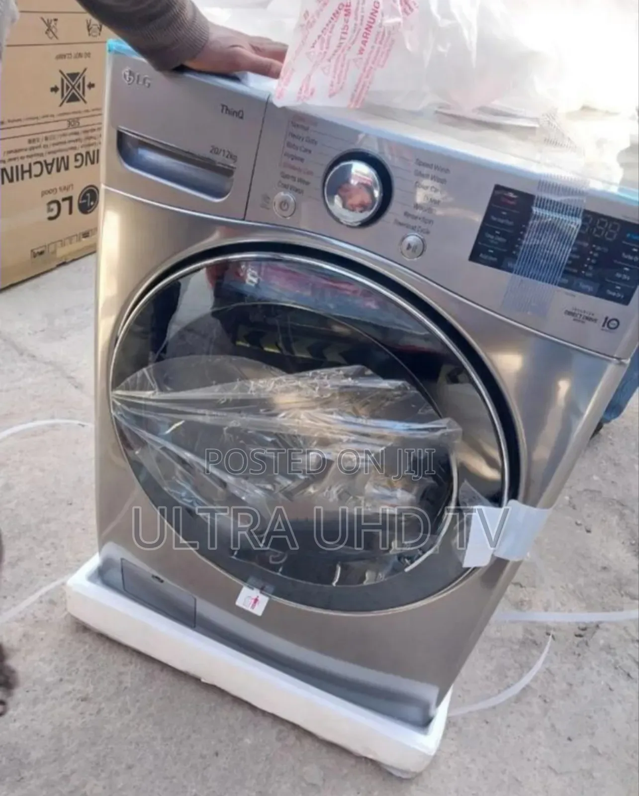 Lg Full Automatic Front Loader 20/12 Kg News