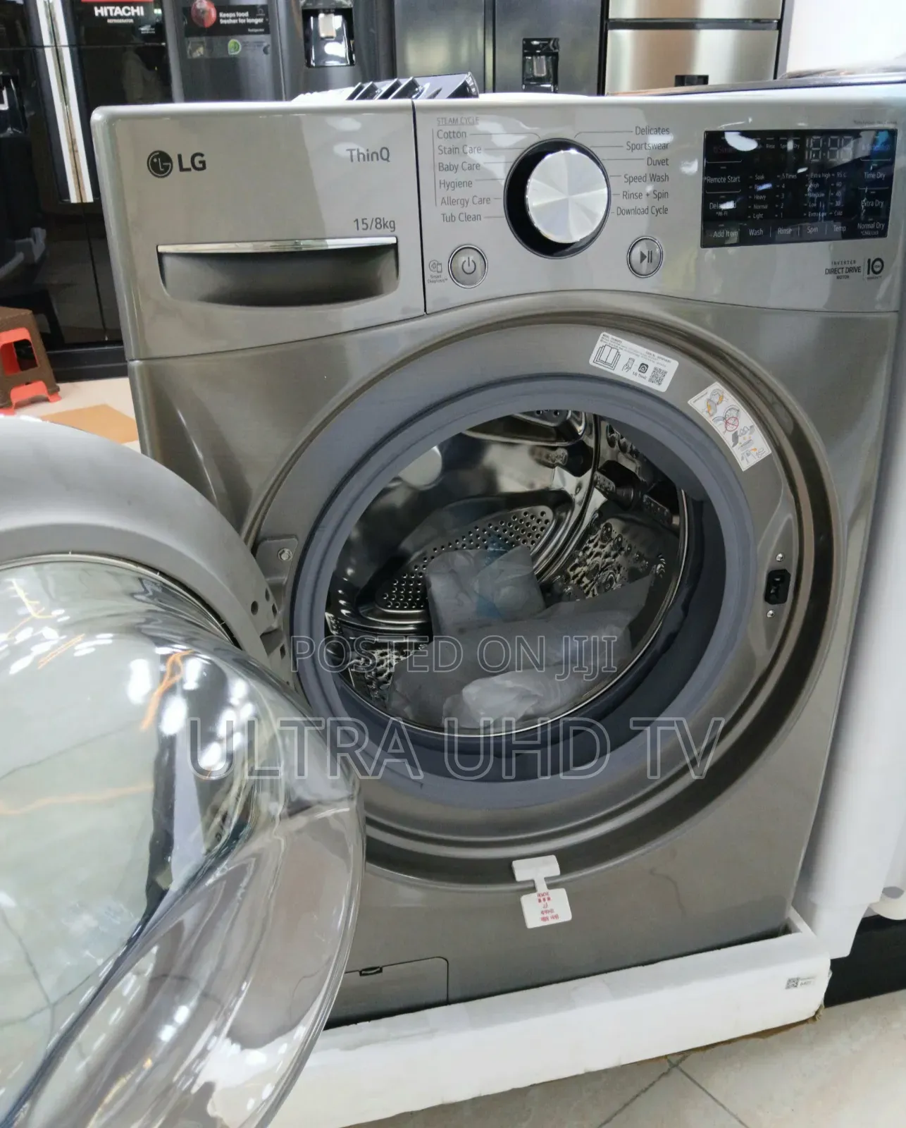 Lg Full Automatic Front Loader 15/8 Kg News