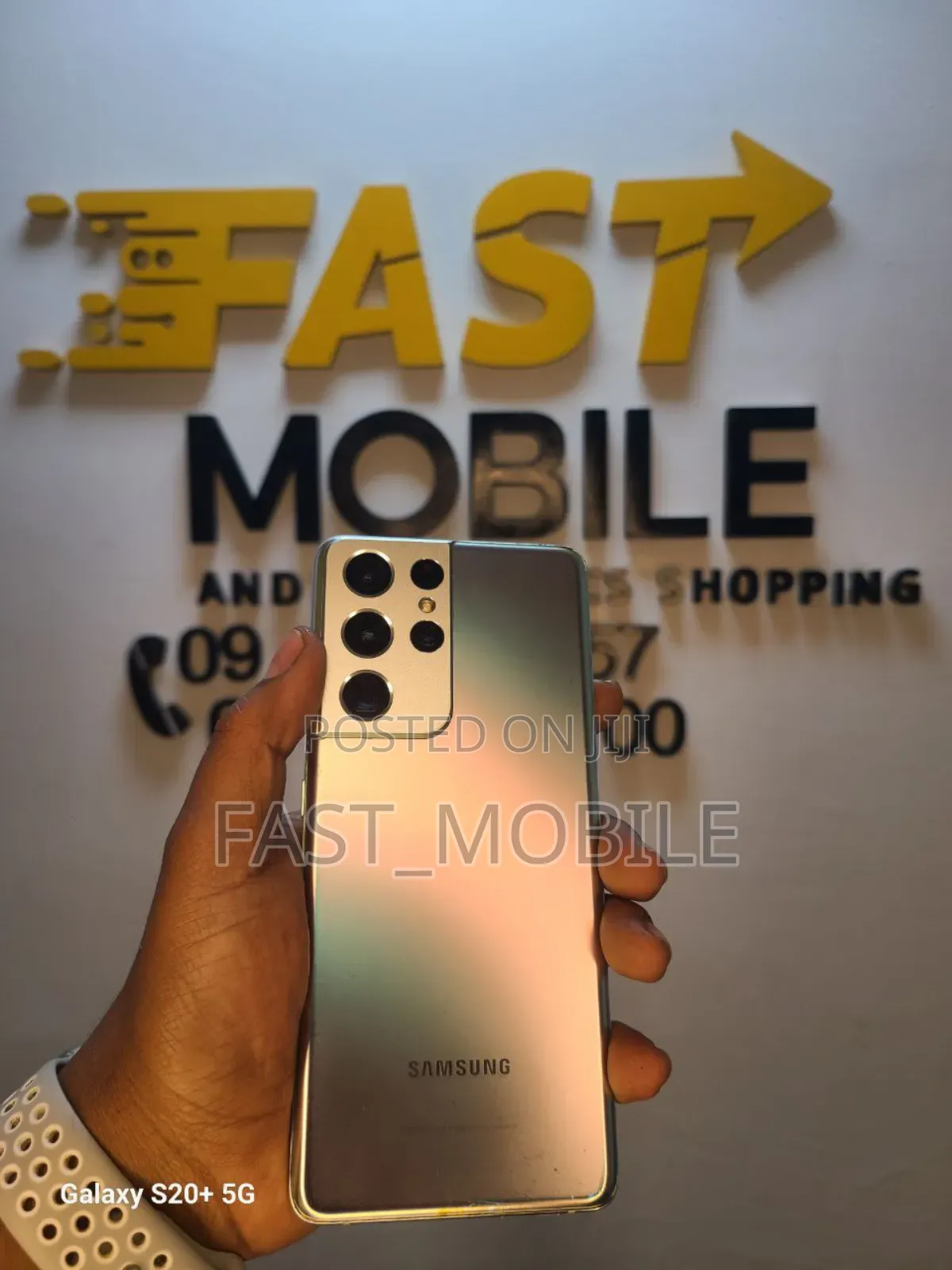 New Samsung Galaxy S21 Ultra 5G 256 GB Silver