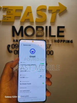 Photo - New Samsung Galaxy S20+ 128 GB Black