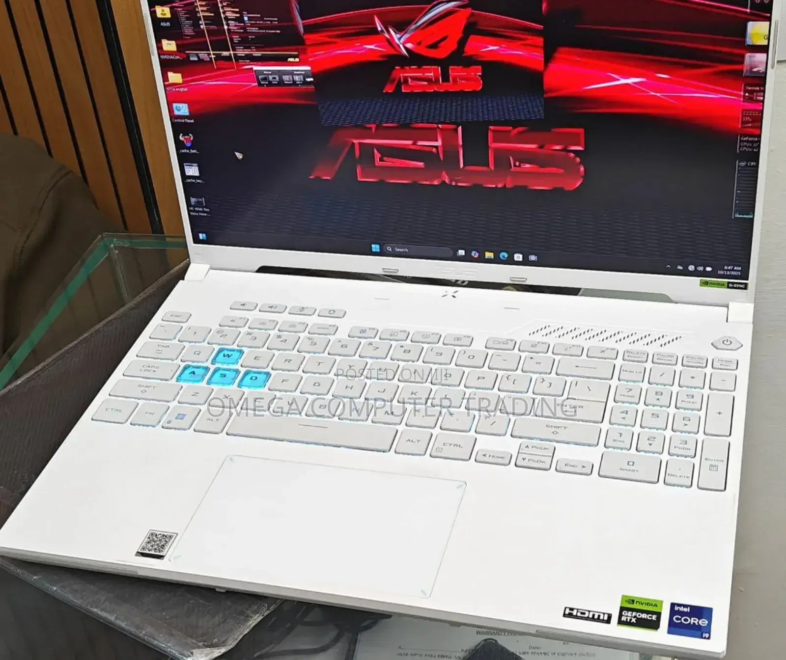 New Laptop Asus TUF Gaming A15 16GB Intel Core i9 SSD 1T