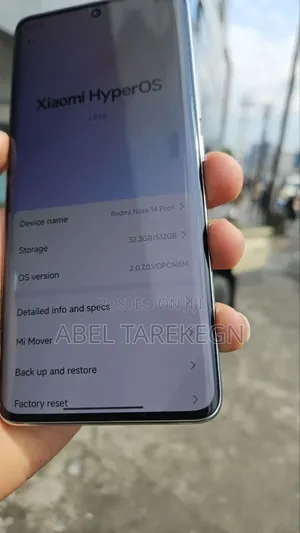 New Xiaomi Redmi Note 14 Pro+ 512 GB Red