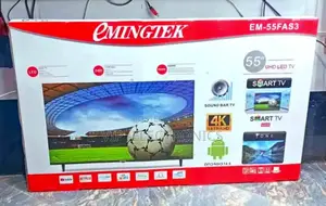 Photo - Emingtek Tv 55 Inch Tv Smart Android 14.0 Frameless Tv New Price