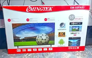 Emingtek Tv 55 Inch Tv Smart Android 14.0 Frameless Tv New Price