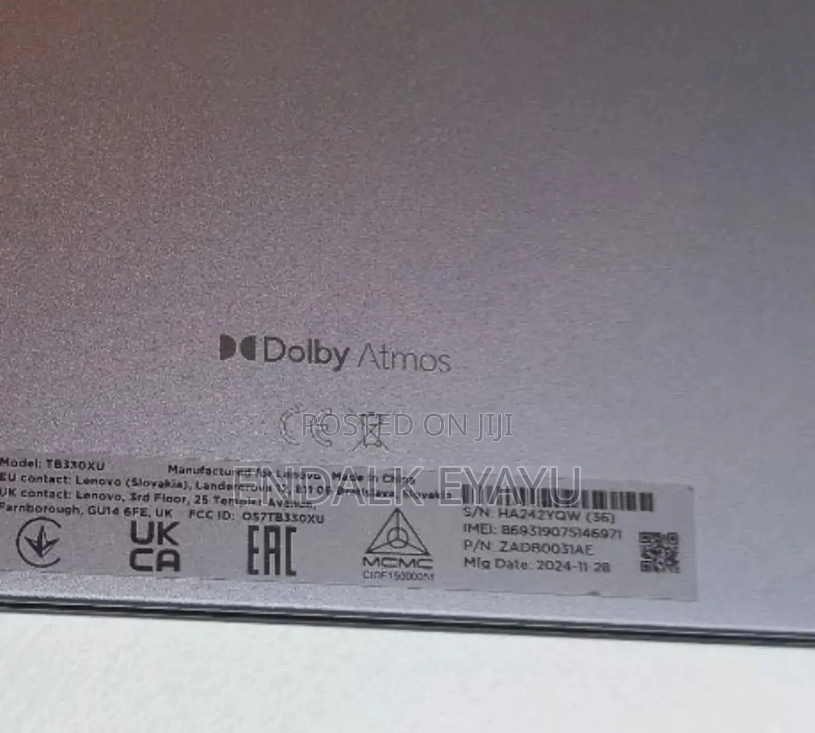 Lenovo Tab M11 128 GB