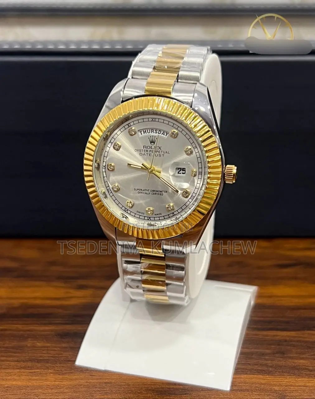 Rolex Brand Water Resistance Date Working Men’S Hand Watch