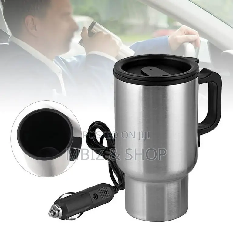 Car Electric Travel Mug (የመኪና ውሃ ማፍሊያ)
