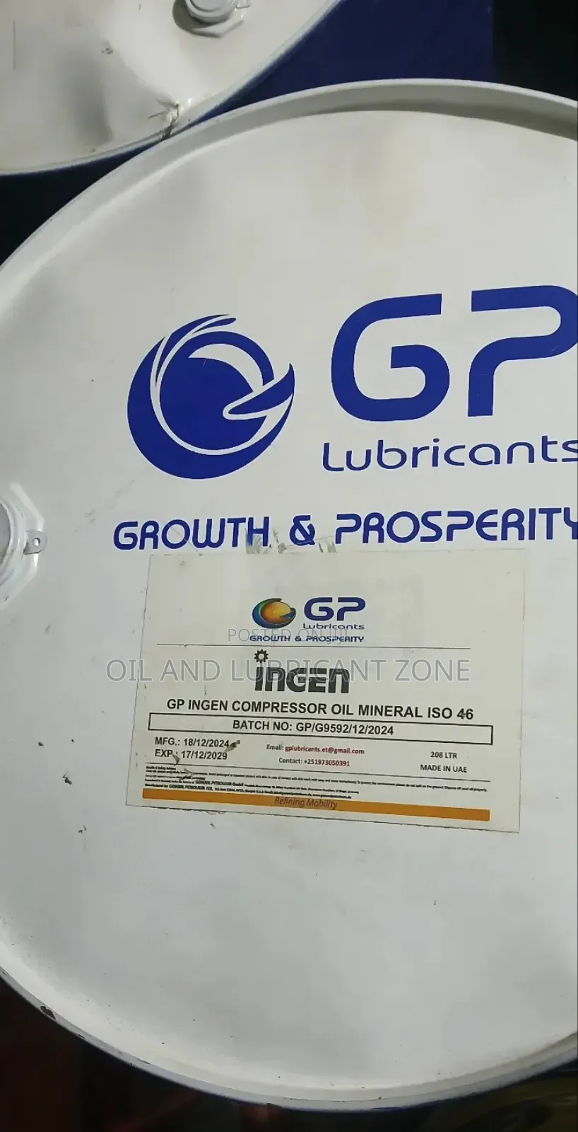 Gp Compressor Oil Iso 46