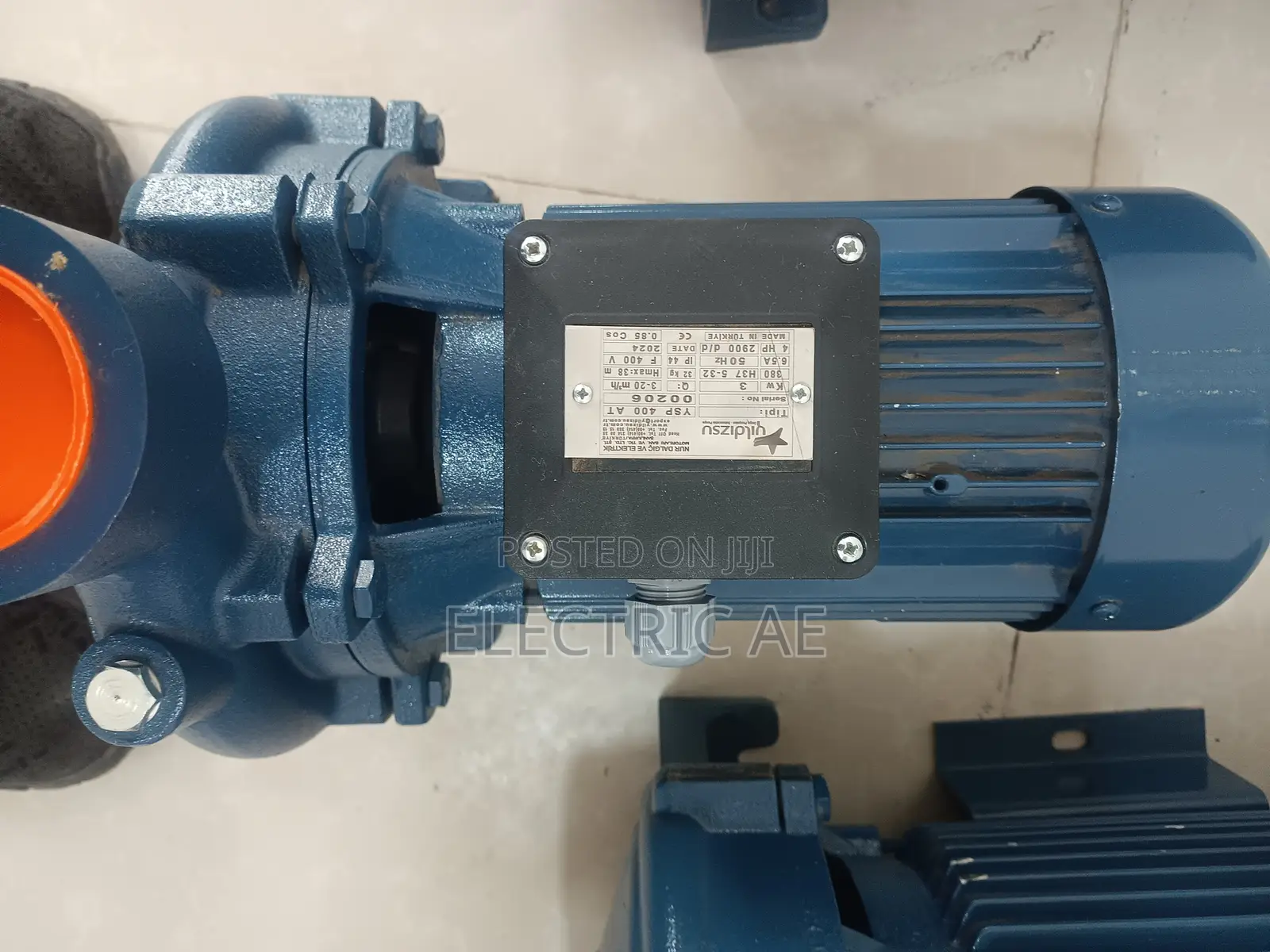 Surface Water Pump 3kw (4hp) 3-20m3/H Centrifugal Pump Made in Turkey