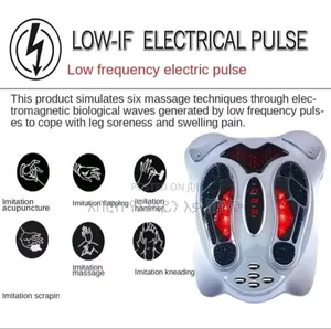 Electric Foot Massager Blood Circulator Vibrating Mas Foot Stimulator