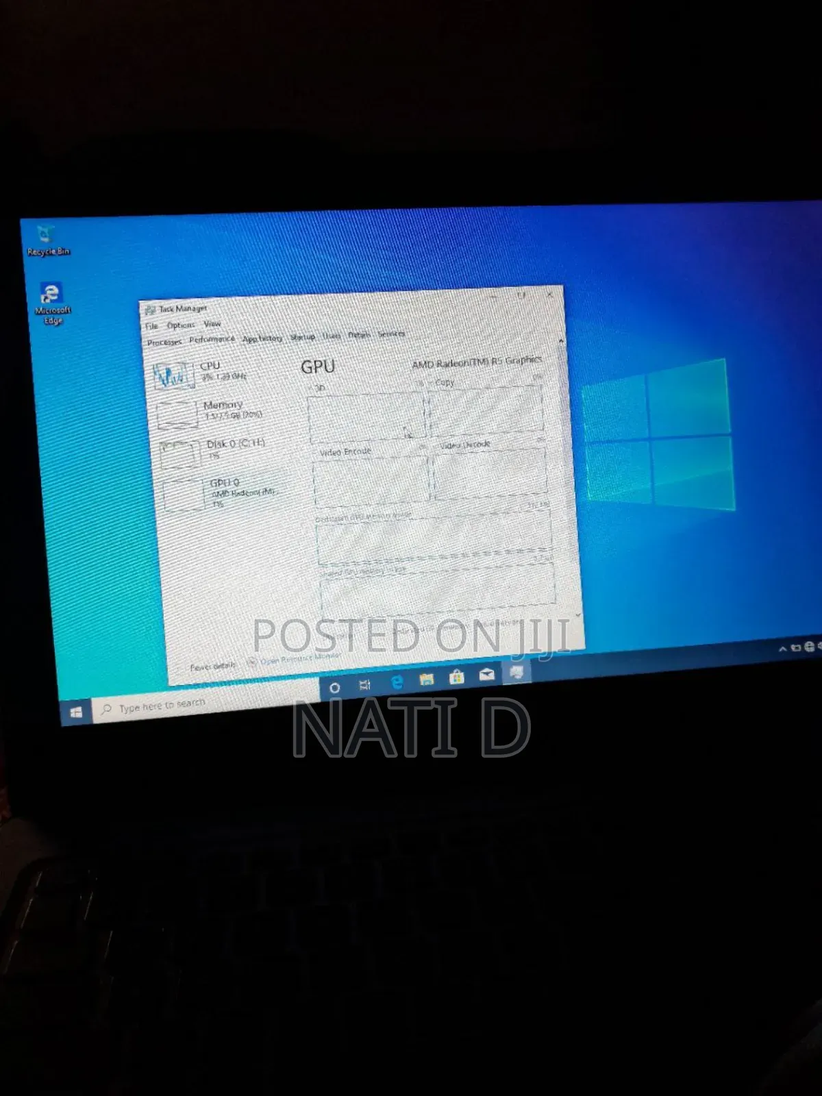 Laptop Dell Inspiron 15 8GB AMD HDD 1T